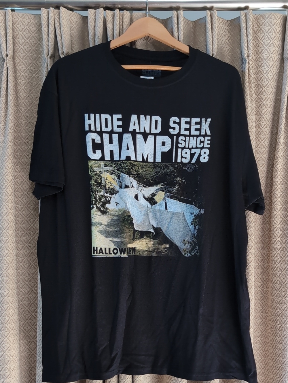 NWT Men's Size XXL Halloween Michael Myers  Hide And Seek Champ Since 1978 Tee